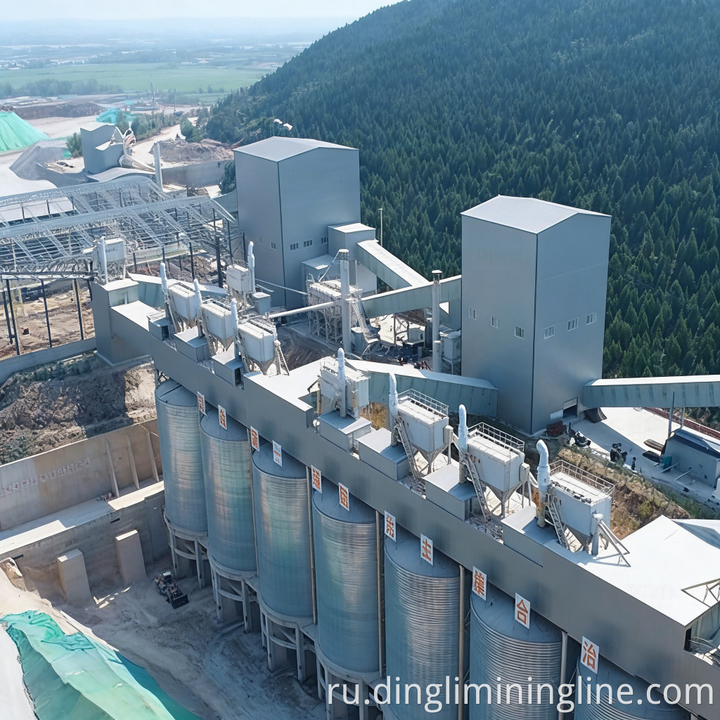 Continuous Limestone Processing Line